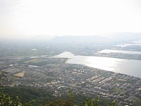 屋島から見た高松市内